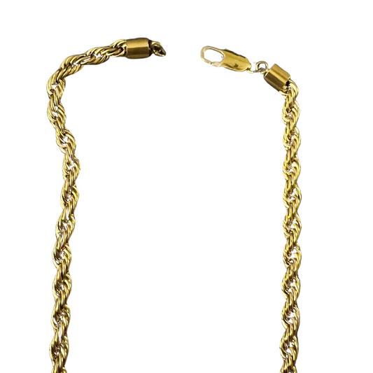 6mm Rope Chain 14k