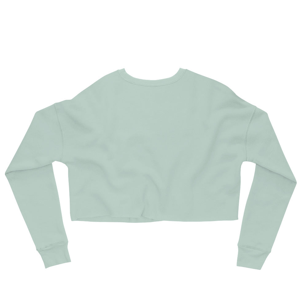 Know Your Worth Crop Top Sweatshirt