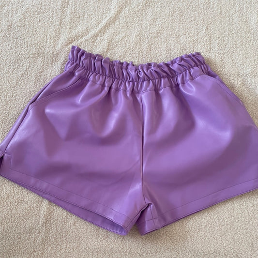 Wide Leg Biker Shorts