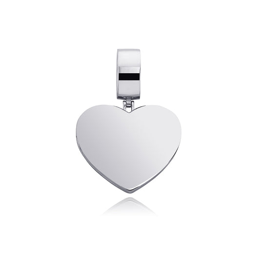 Heart-Shaped Photo Pendant