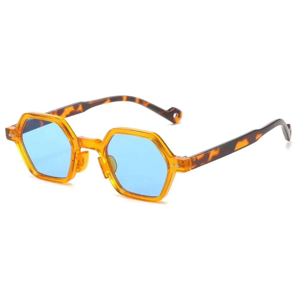 Vintage Polygon Square Sunglasses
