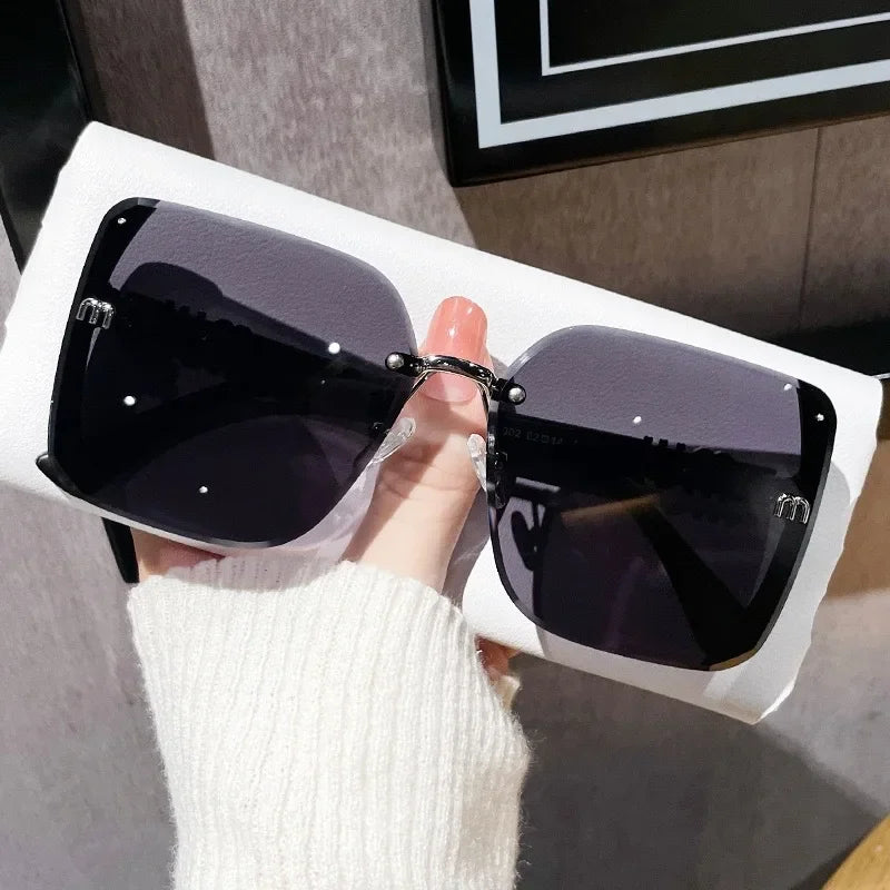 Vintage Rimless Sun Glasses