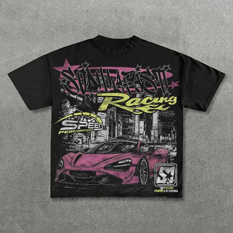 Graphic Vintage Streetwear Oversized T-shirts