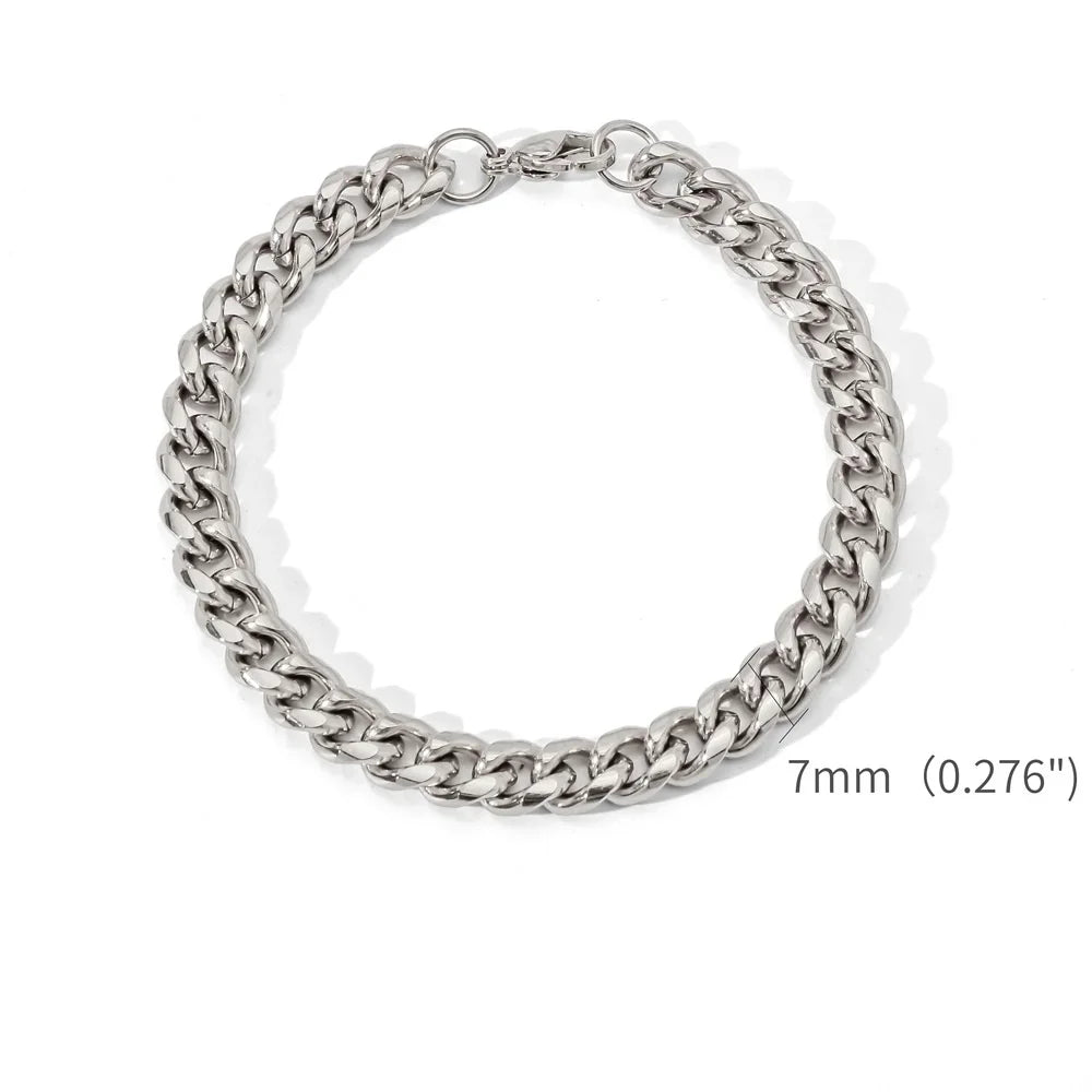 Simple Cuban Bracelet
