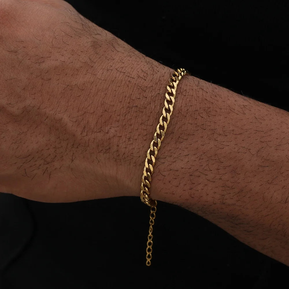 Simple Cuban Bracelet