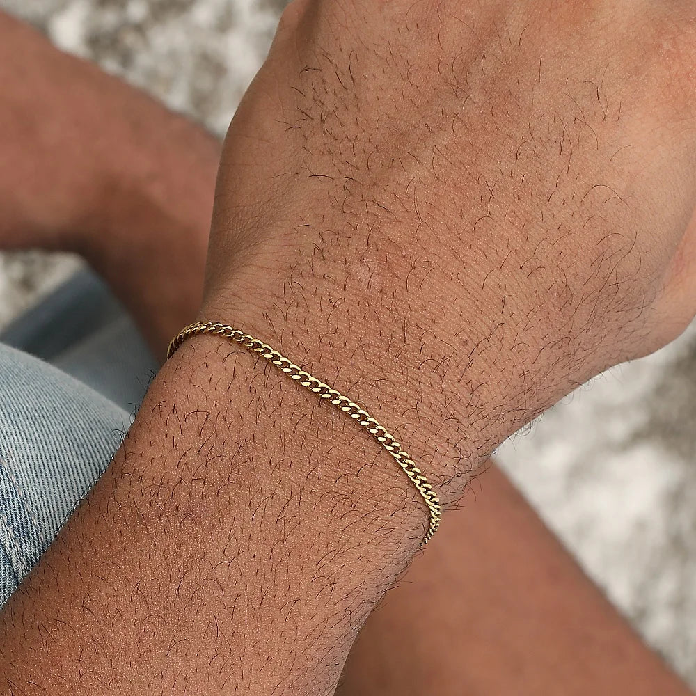 Simple Cuban Bracelet