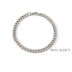 Simple Cuban Bracelet