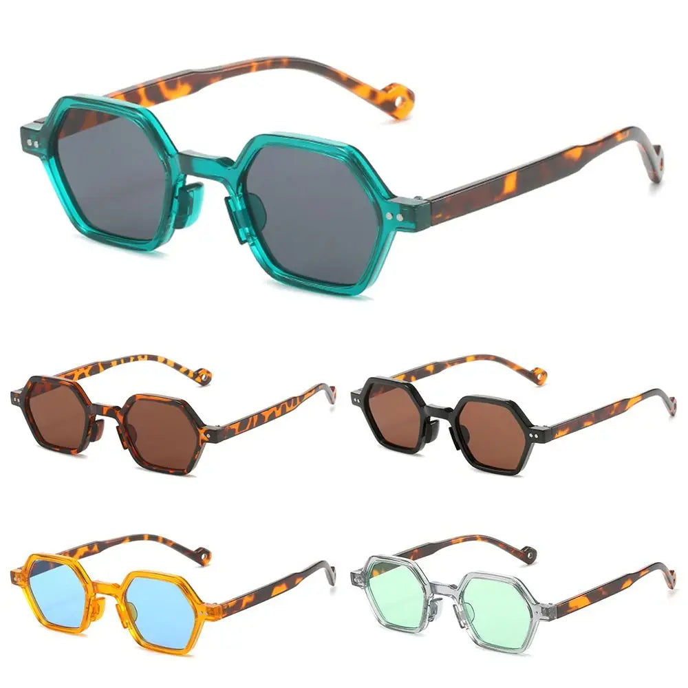 Vintage Polygon Square Sunglasses