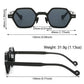 Vintage Polygon Square Sunglasses