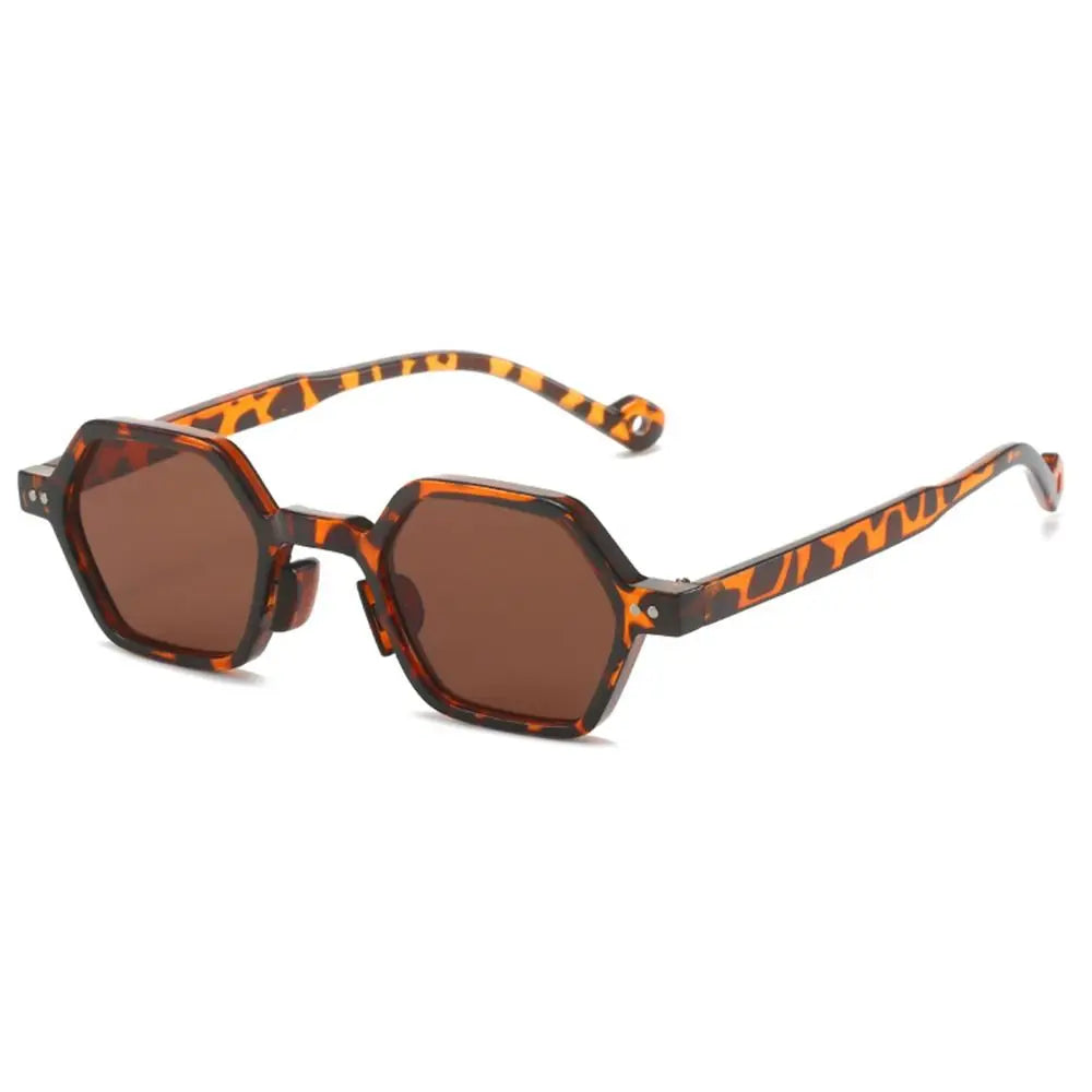 Vintage Polygon Square Sunglasses