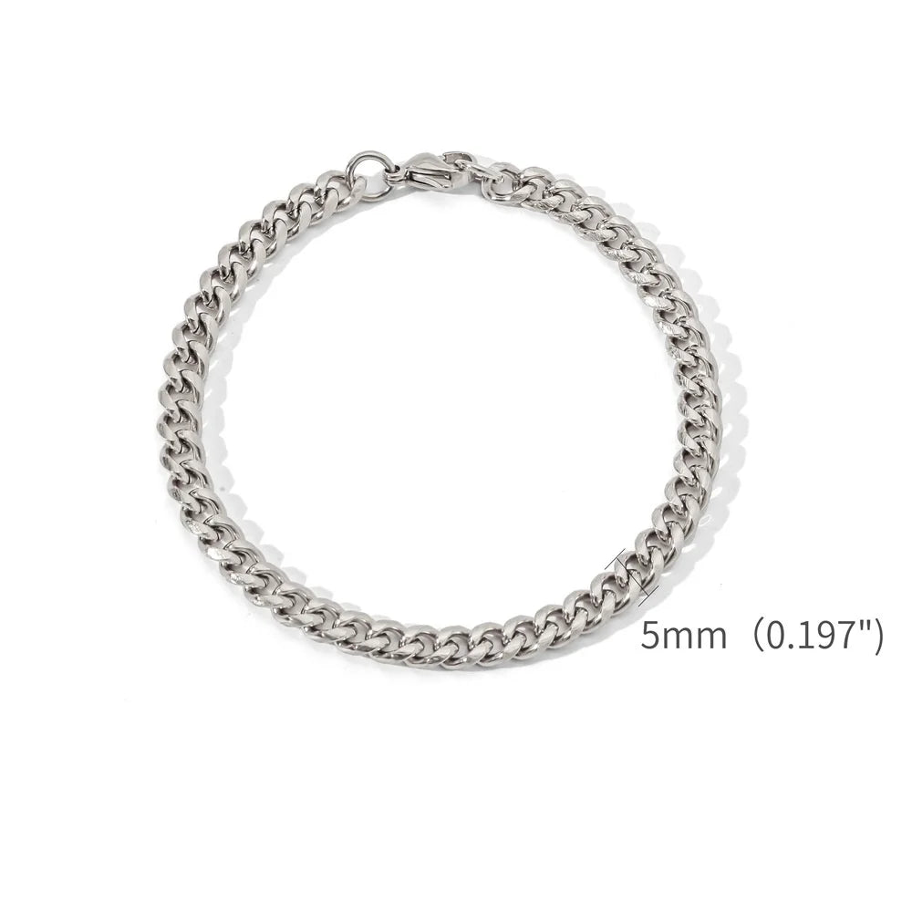 Simple Cuban Bracelet