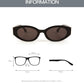 Glamour Oval Sunglasses