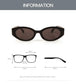 Glamour Oval Sunglasses