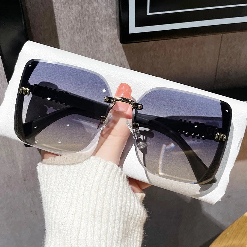 Vintage Rimless Sun Glasses