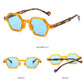 Vintage Polygon Square Sunglasses