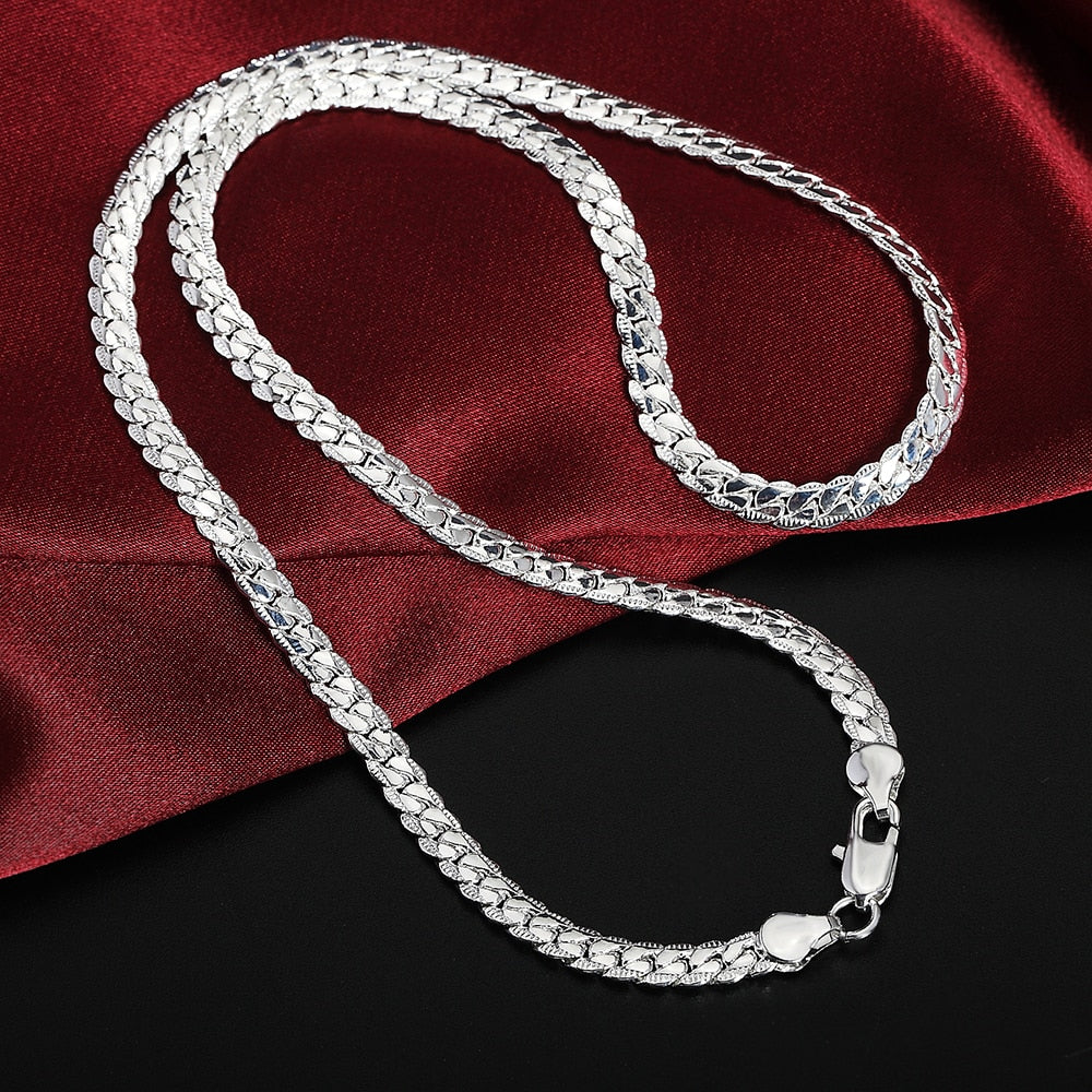 925 sterling Silver luxury brand design noble Necklace