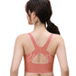 Sports Bra With Front Adjustable Buckle Wireless & Padded