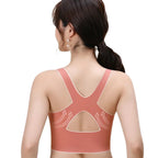 Sports Bra With Front Adjustable Buckle Wireless & Padded