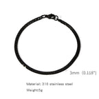 Simple Cuban Bracelet