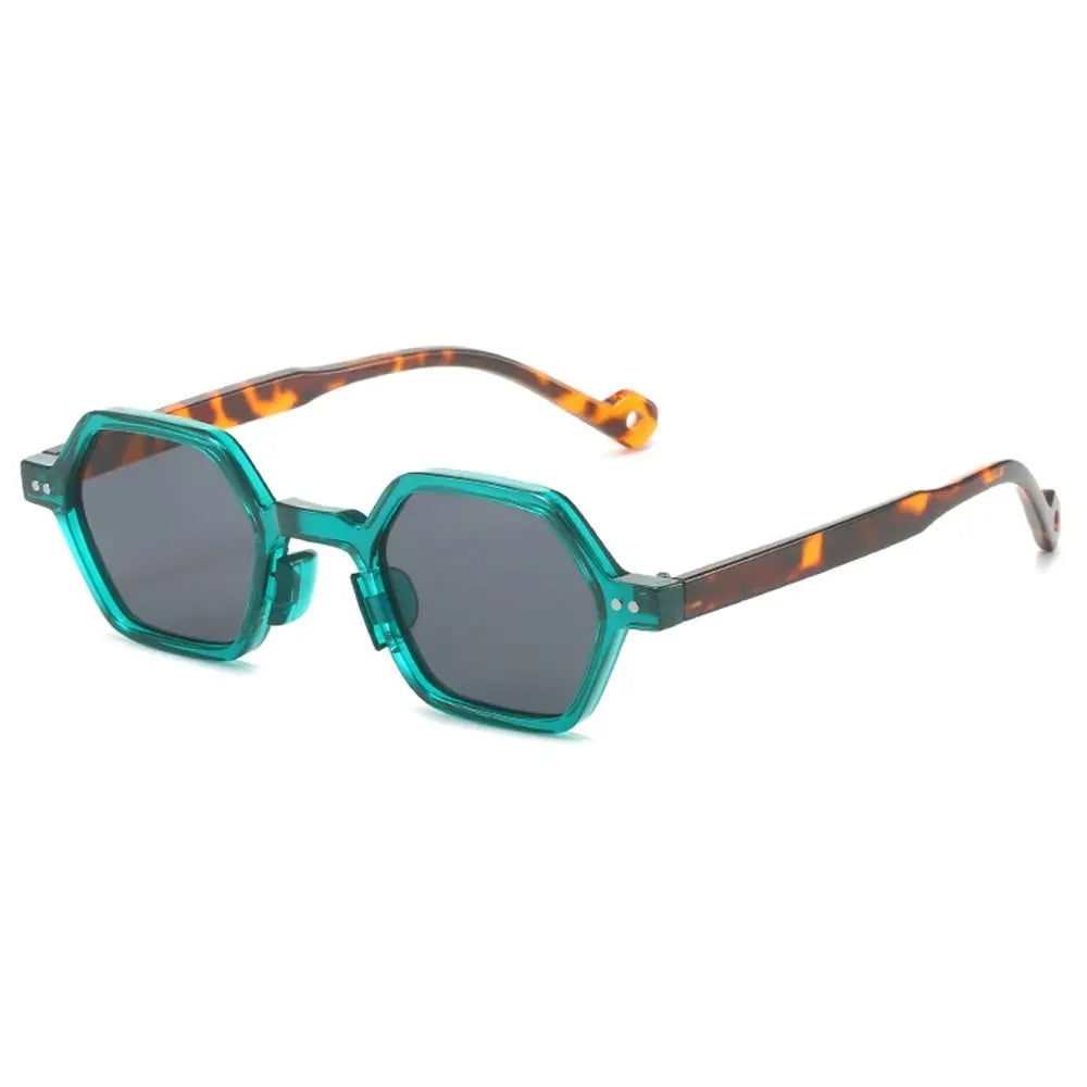 Vintage Polygon Square Sunglasses