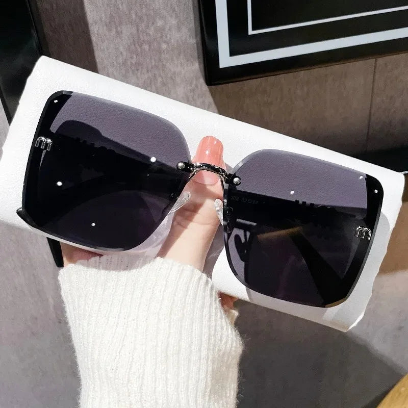 Vintage Rimless Sun Glasses