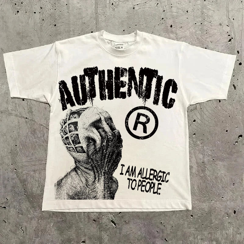 Graphic Vintage Streetwear Oversized T-shirts