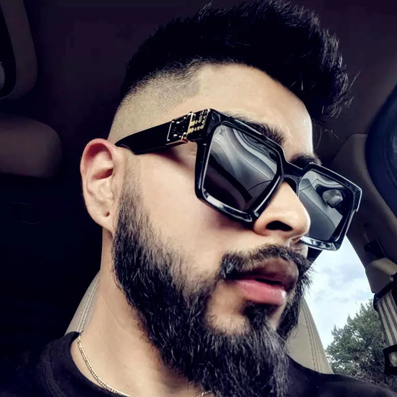 Retro Hint Of Gold Sunglasses