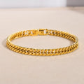 New Cuban Link Bracelet With Clasp