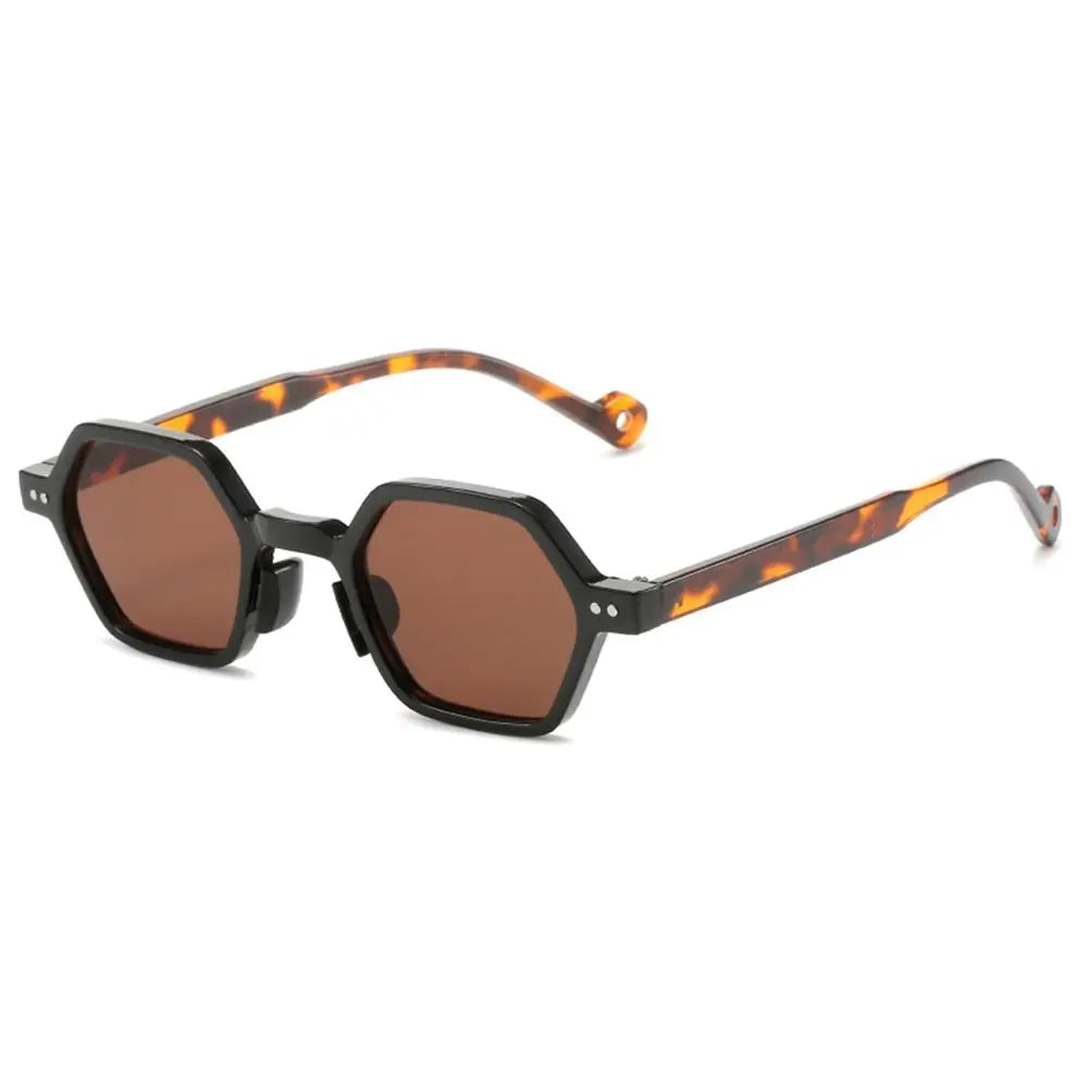 Vintage Polygon Square Sunglasses