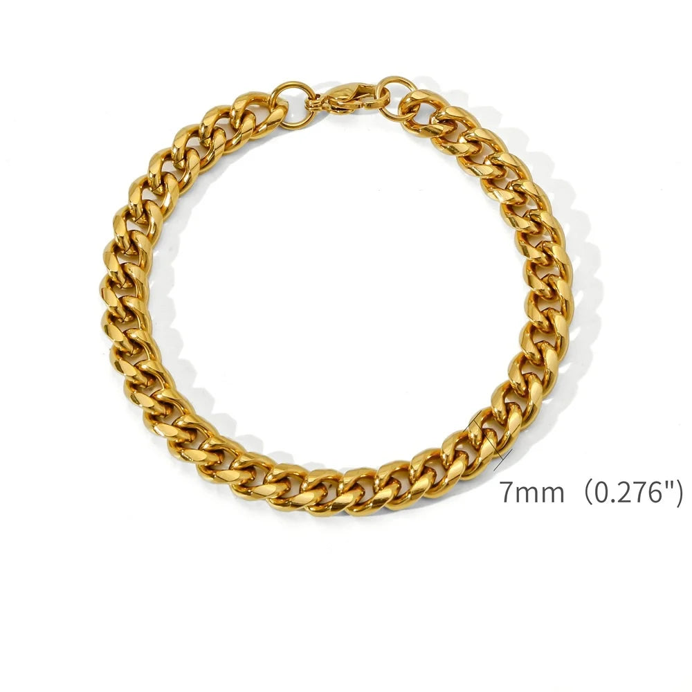 Simple Cuban Bracelet