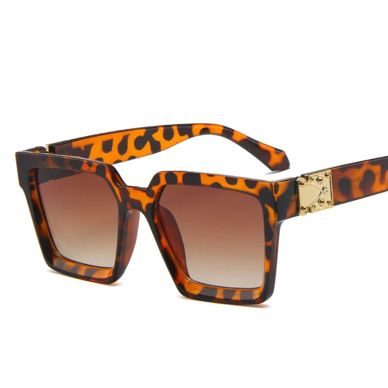 Retro Hint Of Gold Sunglasses