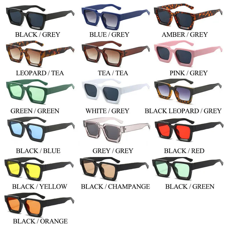 Square Retro Sunglasses