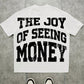 The new men's T-shirt for the summer of 2025 features a casual fashionable soft and breathable 3D letter pattern print
