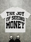 The new men's T-shirt for the summer of 2025 features a casual fashionable soft and breathable 3D letter pattern print