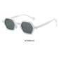 Vintage Polygon Square Sunglasses
