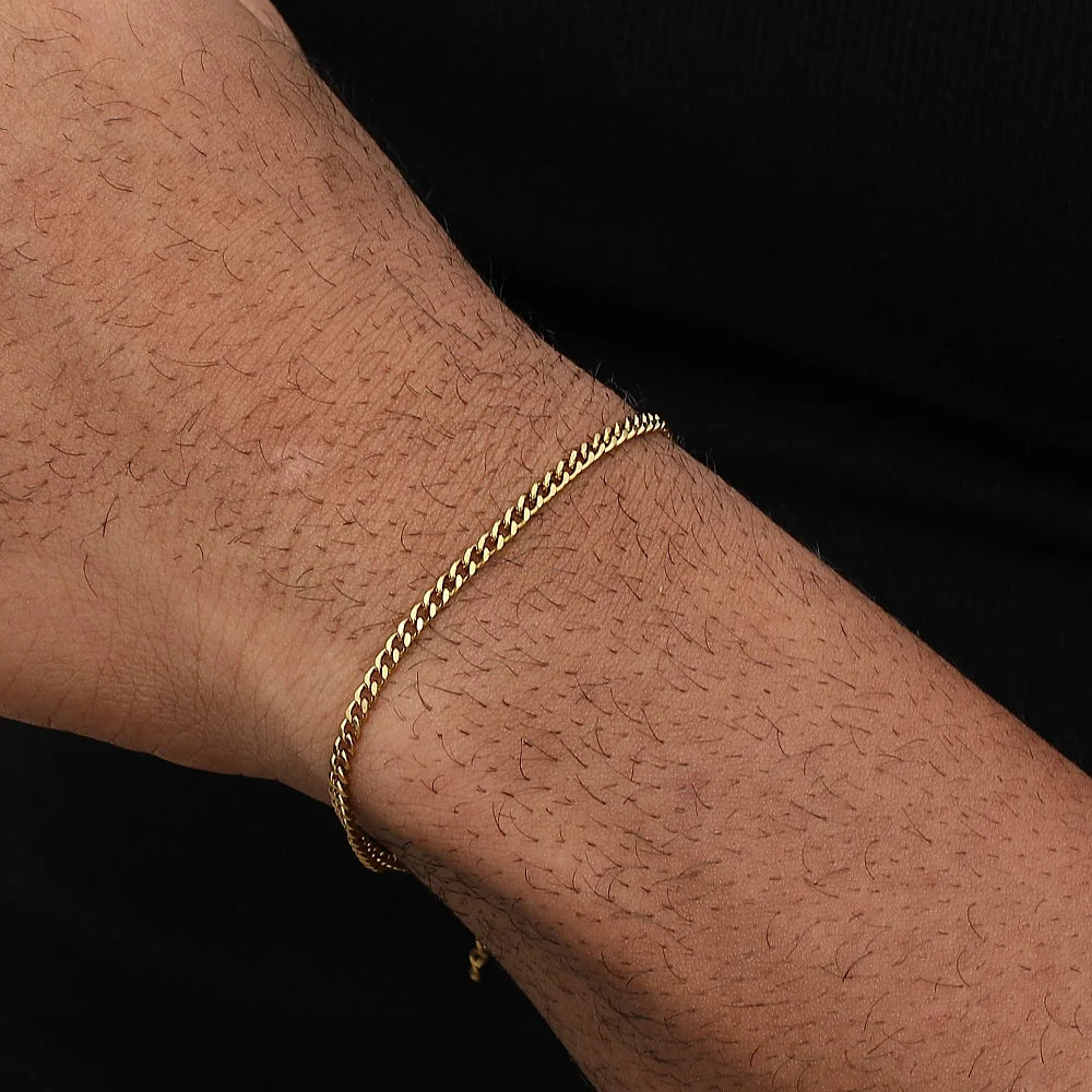 Simple Cuban Bracelet