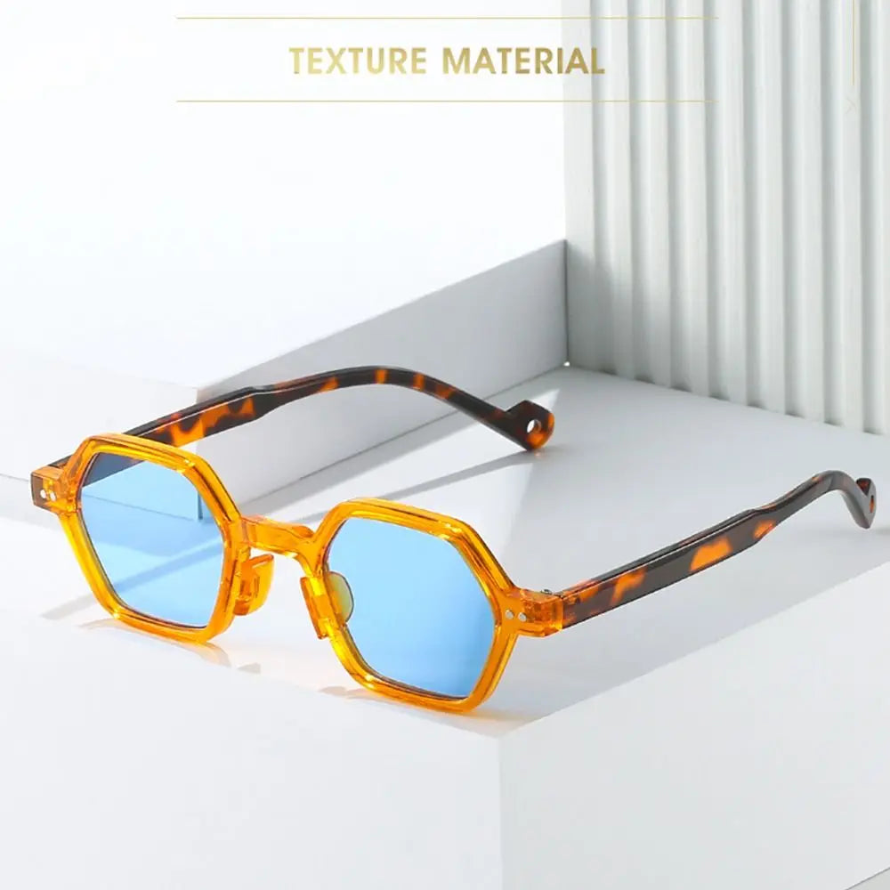 Vintage Polygon Square Sunglasses