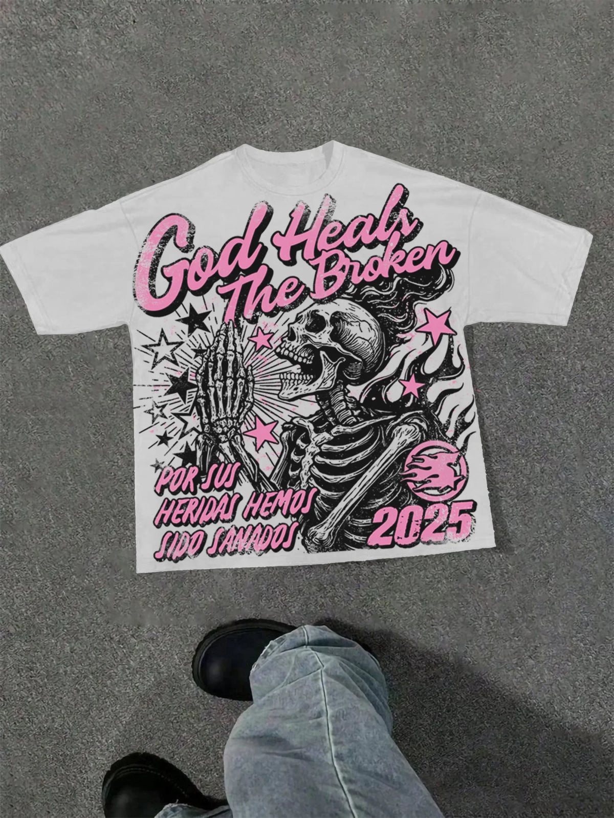 Graphic Vintage Streetwear Oversized T-shirts