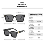 Retro Hint Of Gold Sunglasses