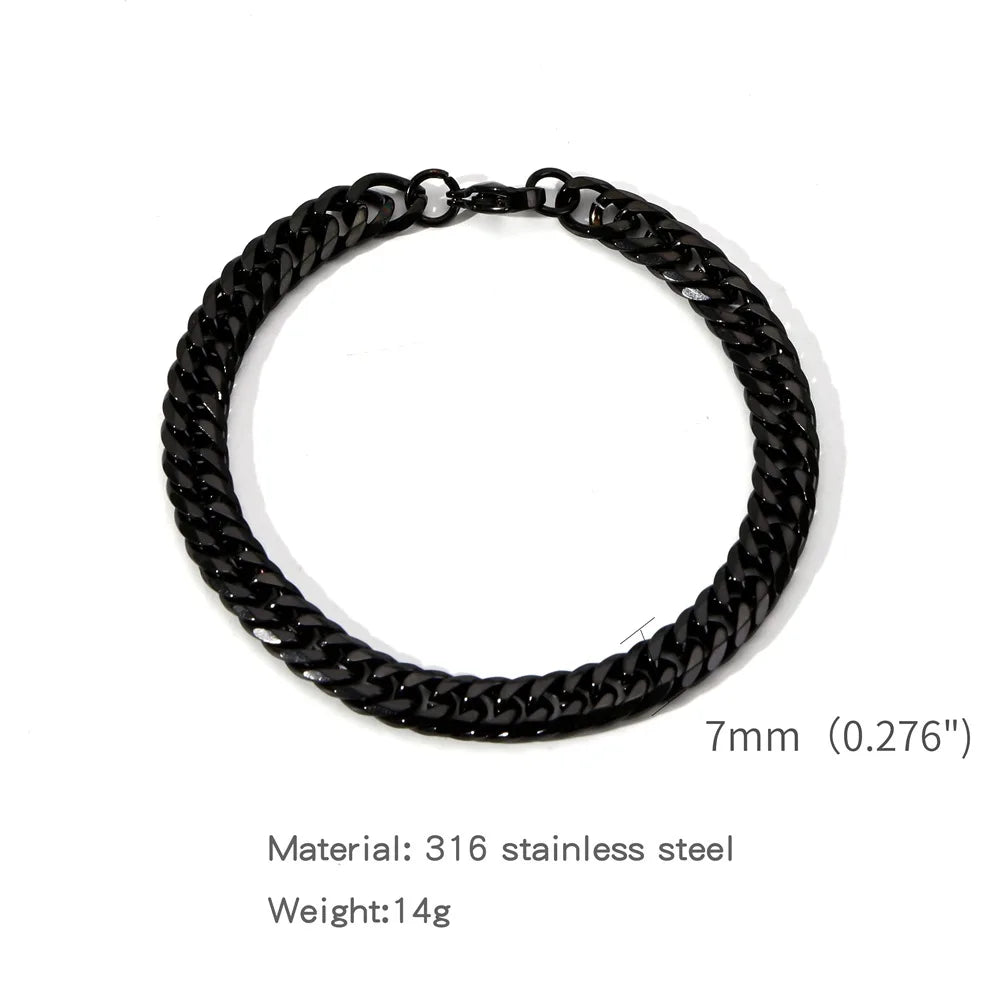 Simple Cuban Bracelet