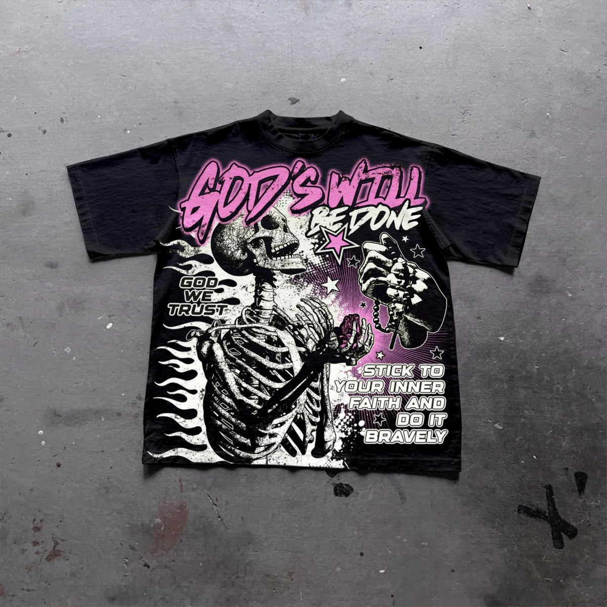 Graphic Vintage Streetwear Oversized T-shirts