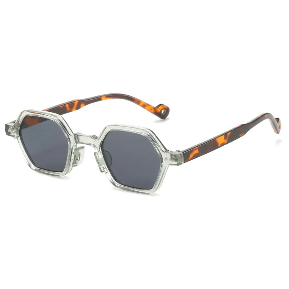 Vintage Polygon Square Sunglasses