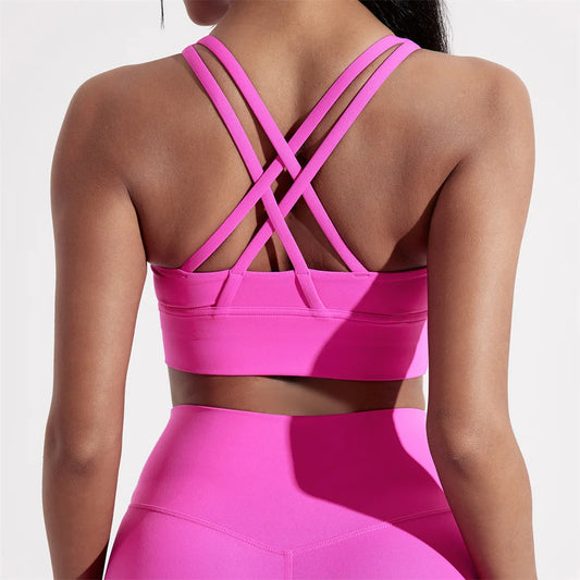 Double Cross Back Fitness Yoga Set