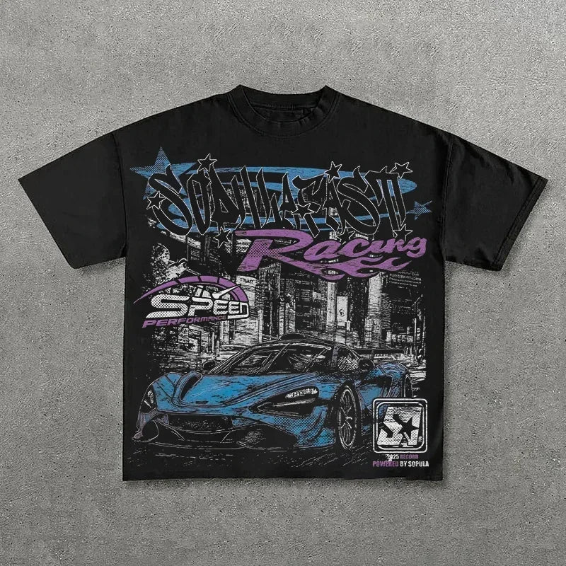 Graphic Vintage Streetwear Oversized T-shirts