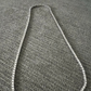 14K White Gold Tennis Chain