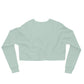 Know Your Worth Crop Top Sweatshirt