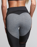 Heart Push Up Workout Leggings