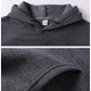 Solid Color Casual Hoodie Set