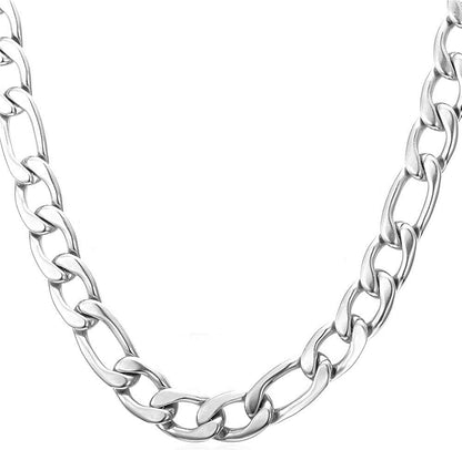 Stainless Steel Figaro Chain