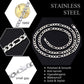 Stainless Steel Figaro Chain